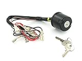  Zündlichtschalter (Zündschloss) DABLONA - 8 Kabel (f. Lichthupe) SR50, SR80