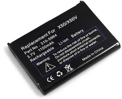 Battery for Dell Axim X50v X50 X 50 X51 X51v PDA