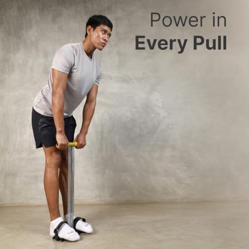 Image of Cult Tummy Trimmer Ab Exerciser for Men & Women - Dual Spring Resistance Fitness Tool with Anti-Slip Handles & Foot Pedals - Compact Abdominal Core Workout Equipment for Home Gym & Outdoor Training