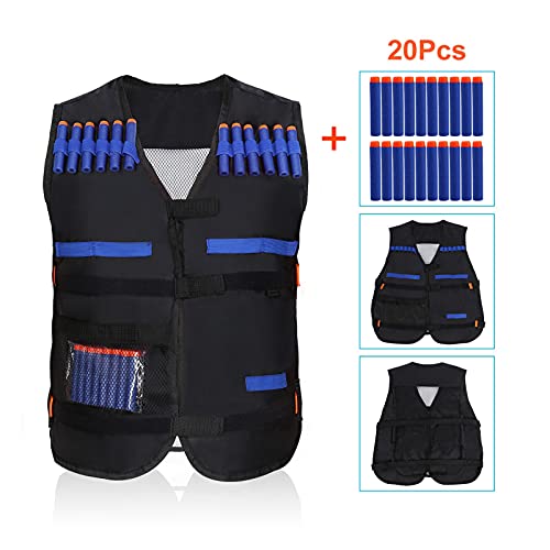 Colete de besta Nerf, colete de náilon infantil Nerf, 141g resistente durável para menino, menina, c