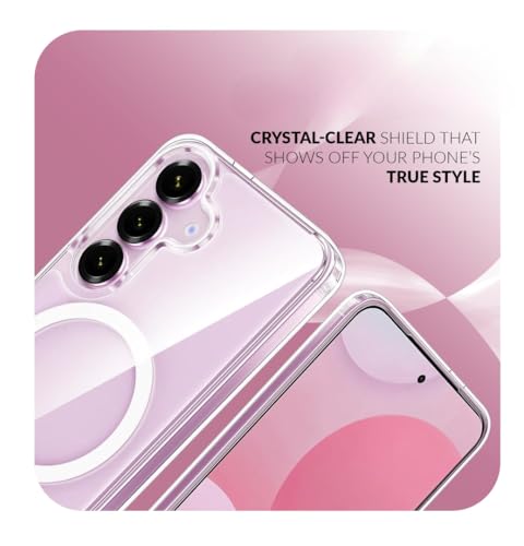 Image of ShieldTech Clear Back Cover Case with Screen Guard for Samsung Galaxy A37 5G | Mag-Safe Compatible | Transparent Mobile Phone Back Cover for Samsung Galaxy A 37 5G / A37 5+G (TPU+PC Transparent)