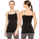 Kurve American Made Basic Seamless Cami, UV Protective Fabric UPF 50+ (Made with Love in The...