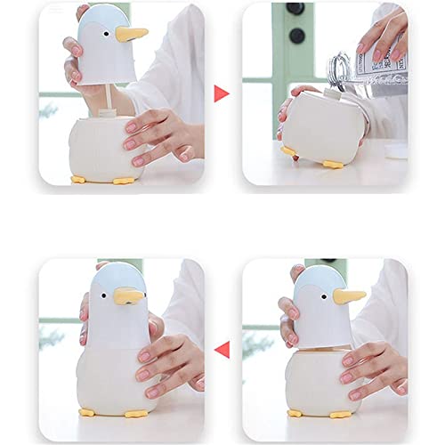 Dispensador automático de jabón rosa con sensor para el baño 6