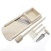 Produktbild Holzfee Krauthobel Set Holz Gemüsehobel 66 x 24 cm Buchenholz + Krautstampfer 60 cm