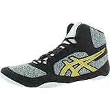 ASICS Unisex Snapdown 2 Wrestling Shoes, 10, White/Rich Gold