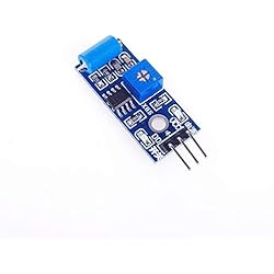 ANGEEK Módulo de sensor de vibración, módulo de sensor de movimiento de vibración, tipo cerrado, modelo SW-420, módulo de sensor de movimiento para sistema de alarma, Arduino Raspberry Pi
