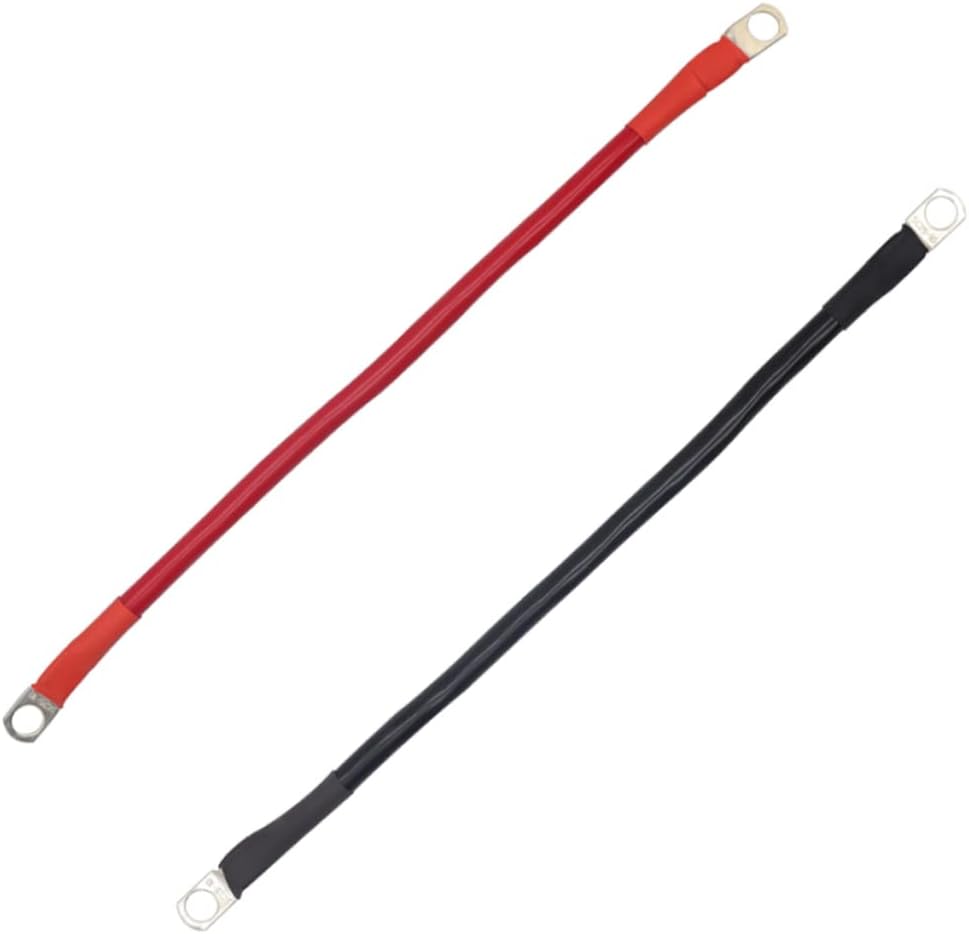 Cable 30cm Length 4awg Cable Red Positive Brown Negative High Conductivity