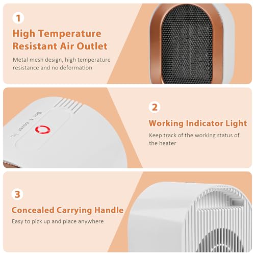 Weinsamkeit PTC Termoventilatore, 1200 W 2