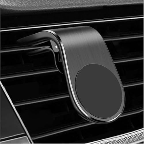 LShape Maganetic Hands-Free Phone Holder for 2018-2023 Chevy Chevrolet Traverse, Car Dashboard Air Vent Mount Compatible with All Smartphones Black