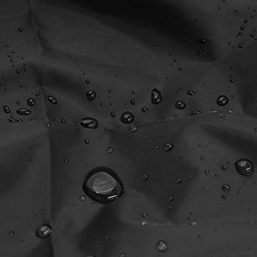 Uxcell L 190T Rain Dust Protector Scooter Black Motorcycle Cover 86" For Honda #TOP6