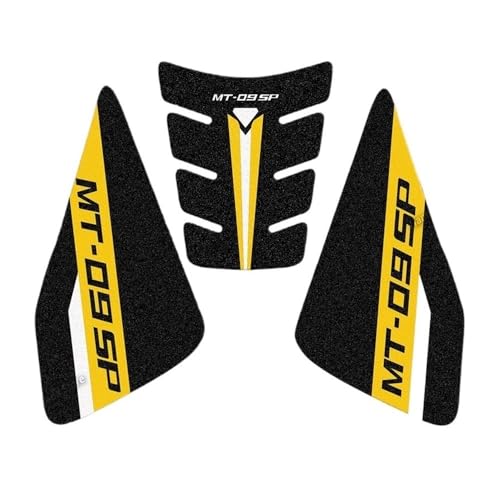 Protection réservoir carburant MT-09 SP 2023 | Pad cuir givré moto