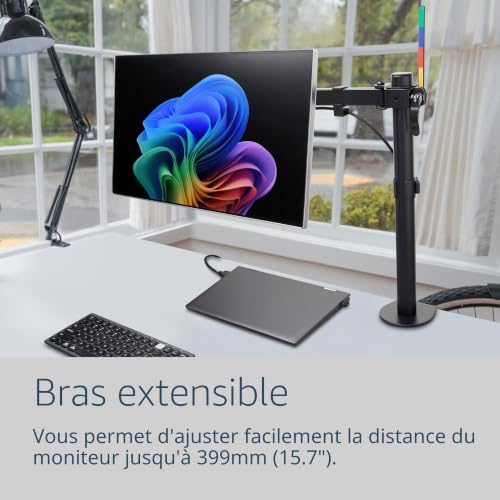 Smartfit Ergo Single Monitor Arm Long Smartfit - vue 5