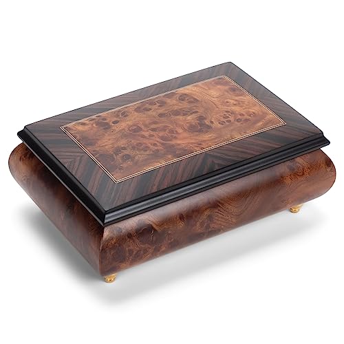 Splendid Inlaid Wood Music Box
