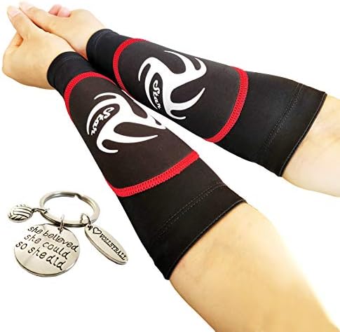 Kids Volleyball Padded Arm Sleeves for Girls and Boys | Reduce Forearm Pain