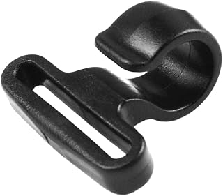 10pcs Plastic Snap Hooks 1"(25.5mm) Backpack Strap Buckles Hardware for Outdoor Camping 25mm Webbing Backpack Bag Strap Tent Garment DIY Parts Accessories