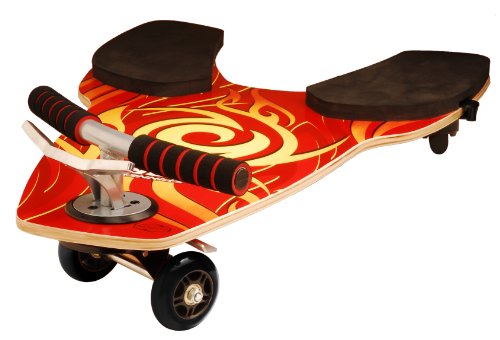 Fuzion Spinner Shark Kneeboard (Red)