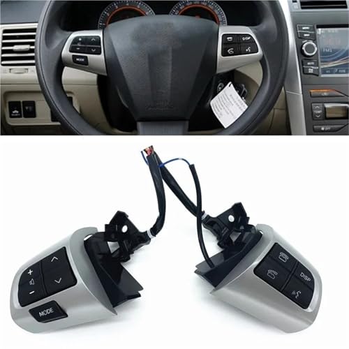 Boutons commande volant Toyota Corolla réglage volume audio défectueux fixe