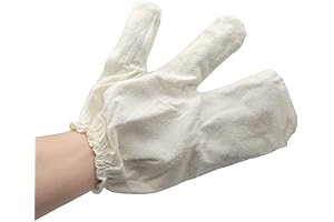 Garshana Gloves: Raw Silk Massage Quality Dry Brushing Exfoliating Lymphatic Drainage Gloves