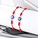 Tarsus 7 Knots Kabbalah Red String Bracelet Protection Evil Eye Bracelets for Women Men Rakhi for Brother Good Luck Gifts