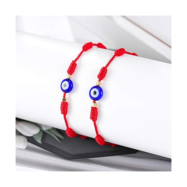 Tarsus-Ver3-Evil-Eye-7-Knot-Lucky-Bracelets-Adjustable-Red-String-Amulet-for-Women-Men-Little-Boys-Girls Tarsus 7 Knots Kabbalah Red String Bracelet Protection Evil Eye Bracelets for Women Men