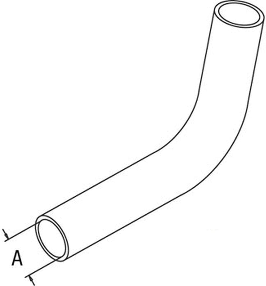 D124950 New Upper Radiator Hose Fits Case IH Skid Steer Loader 1840 1845C