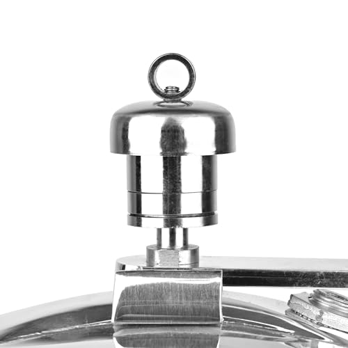 Image of Anmol 2 Litre Inner Lid Aluminium Pressure Cooker |ISI CERTIFIED|Cooker 2ltr|Non-Induction|Silver|Small cooker|Cooks for 1-2 People|
