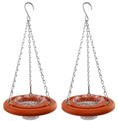 Oriole Bird Feeder, 6 Inch Orange Fruit Jelly Feeder,