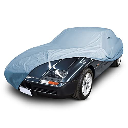Image of iCarCover Premium Car Cover for 1988-1991 BMW Z1 Heavy Duty Waterproof All-Weather Automobiles Custom Fit Indoor Outdoor UV Snow Protection Covers with Straps and Bag