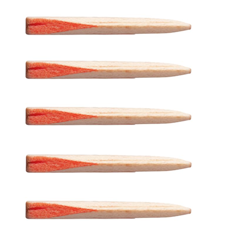 100/Bx Dental Wedges Color-Coded Wood for Easier Tooth Separation & Access Interproximal Spaces Professional Dental Wedge (Assorted)