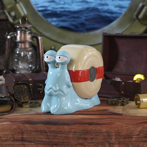 Tetera Transponder Snail de One Piece original para coleccionistas de anime 5