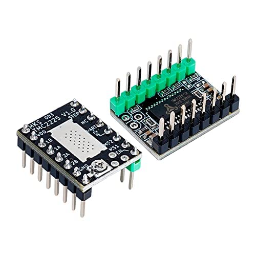 review MEGA 1SET TMC2225 Stepper Motor Driver V1.0 Module Microstep 1/256 Ultra Silent 3D Printer Parts for Replace TMC2208 TMC2209(2PCS)