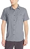 Columbia Men's Utilizer II Solid Short Sleeve Shirt, Grey Ash, Large