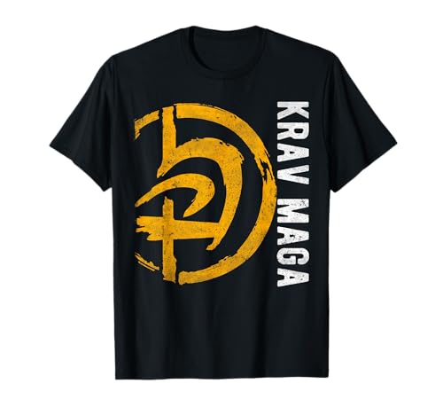 Krav Maga Self Defence System Military Martial Art Vintage T-Shirt