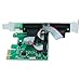 ELIATER 2-Port PCIe Serial Expansion Card with Industrial DB9 RS232 COM Ports, 16C550 UART WCH382 Chip for Windows XP, Vista,7, 8.x, 10, 11 32/64bit and Linux PCs, Low Bracket Included