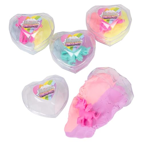 Rhode Island Novelty Unicorn Stretch Putty 2.75" (1 Per Order, Style May Vary)