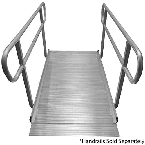 Titan Ramps Wheelchair Entry Ramp 6' Aluminum 850 Lb. Capacity Access Ramp #TOP4