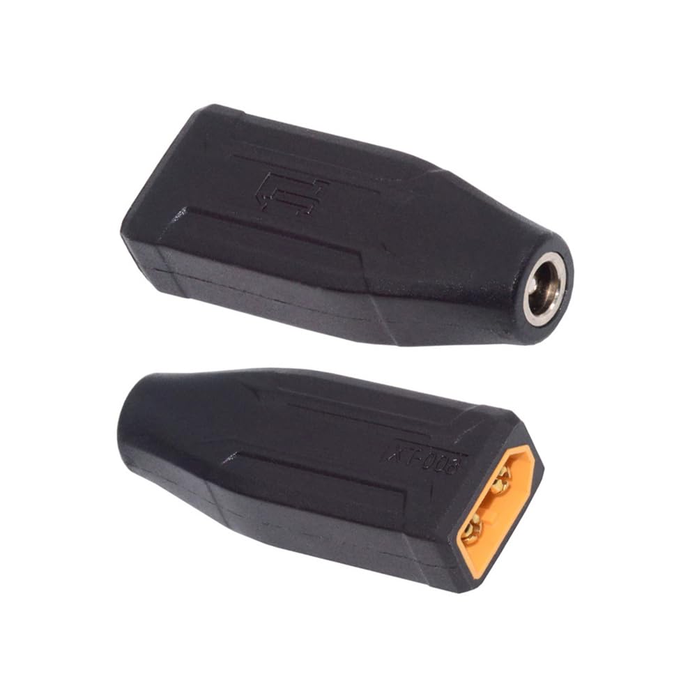 NFHK Adapter XT60 Male SC100 Protocol to DC 5.5x2.5mm Female Fast Charging Adapter for RC Lipo Battery Quadcopter Multicopter Aeromodelling