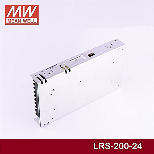 image for Enclosed Type 211.2W 24V 8.8A LRS-200-24 Meanwell AC-DC Single Output 