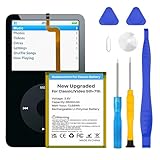 SHENMZ for iPod Classic/Video 5th-7th Gen Replacement Battery 3600mAh Upgraded High Capacity Li-Polymer with Repair Tool Kit