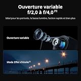DJI Bundle Essentiel Osmo Action 6, caméra d’Action sous-Marine, capteur carré 1/1,1″, Stockage de 50 Go, Ouverture Variable de f/2,0 à f/4,0, résistante au Froid, Batterie de 4 h, 8K - 6