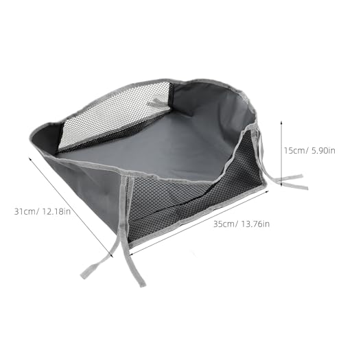 Bolsa para silla de ruedas que soluciona la falta de espacio con cesta plegable 2