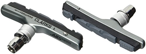 Clarks Elite MTB V-Brake Brake Pad W/ Anti Lock Technology Dual Density Rubber Shorter Braking Distance Shimano Compatible