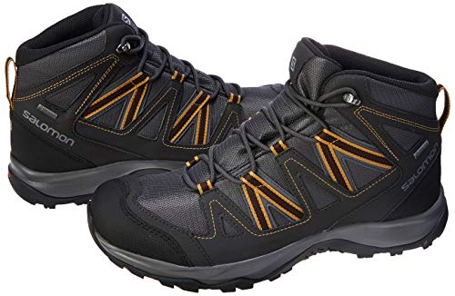 Bota SALOMON Leighton Mid GTX Masculino Cinza/Grafite/Marinho 40