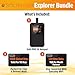 Solis Pro – Mobile 5G Hotspot and Power Bank, Bundle Includes Lifetime Data (12GB Per Year) and 10GB Global Data, Multi-Carrier, Wi-Fi 6E in140+ Countries, No Contract, Portable Internet by SIMO