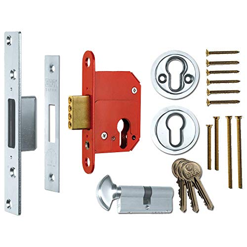 Image of ERA 233 Fortress BS Euro Key & Turn Deadlock With Cylinder