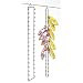 HUBERTÂ® Hanging Potato Chip Rack, 36 Clips, Black Metal - 2 1/2