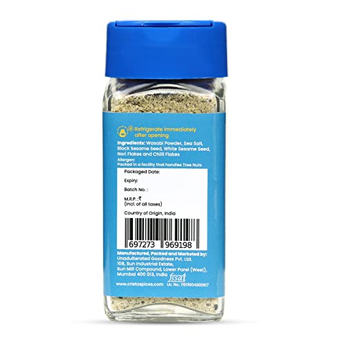 Image of CRISTA International Seasonings Combo Pack - 7 | Umami Furikake Seasoning x 1, 40 gms | Shichimi Togarashi Seasoning x 1, 45 gms | Zero added Colours, Fillers, Additives & Preservatives | Pack of 2