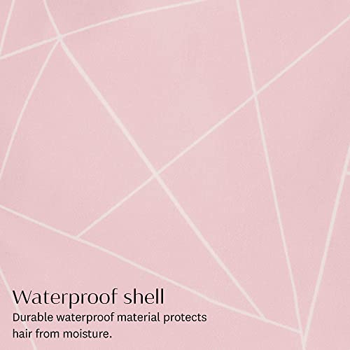 T3 Luxe Shower Cap | Protect And Preserve, Soft Microfiber-Lining, Durable Waterproof Shell, Comfortable Fit For All Hair Lengths #TOP5