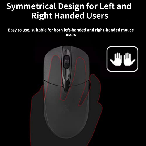 Zhiyavex Wired Gaming Mouse,1600Dpi Ergonomic Mice,Heated Mouse With 3 Speed Temperature Adjustment/Timing,Usb Photoelectric Mice,3D Non Slip Roller,For Laptop Pc Desktop Notebook, Black #TOP5