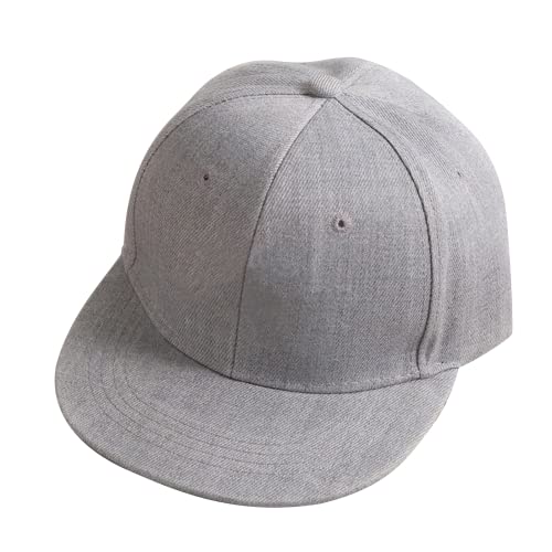 Adjustable Baby Baseball Cap: Sun Protection Infant Ball Cap - Toddler Trucker Hats For 0-6 Years(Gray-S) #TOP3
